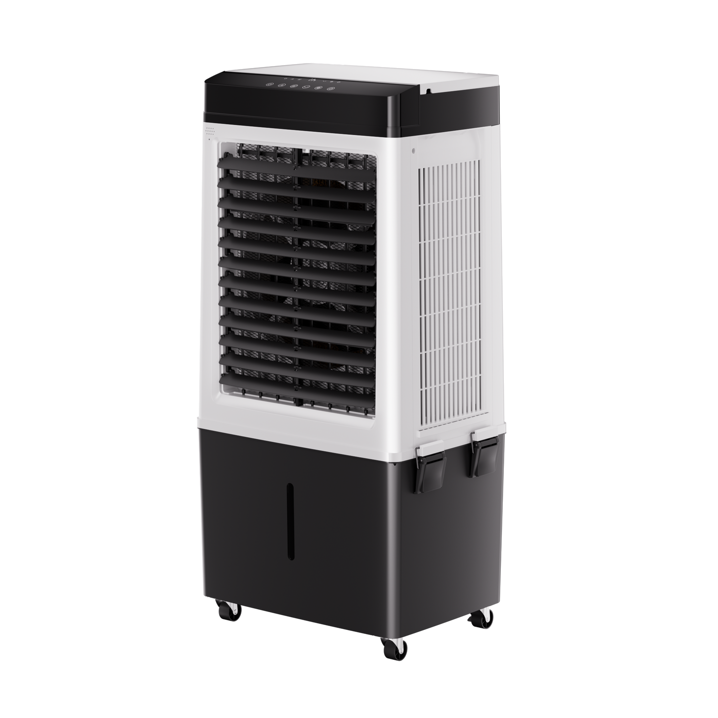 AKIRES 2800CFM Swamp Cooler,3-IN-1 Evaporative Air Cooler with 8 Gal Water Tank,2 Ice Packs,Evaporative Cooler with 12H Timer,2 Modes,3 Speeds,120°Oscillation,Cooling Fan for Indoor,Outdoor(41IN)