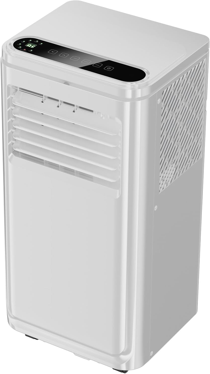 AKIRES 10000 BTU Portable Air Conditioners,3-IN-1 Portable AC Unit With Fan & Dehumidifier,Remote Control,24H Timer