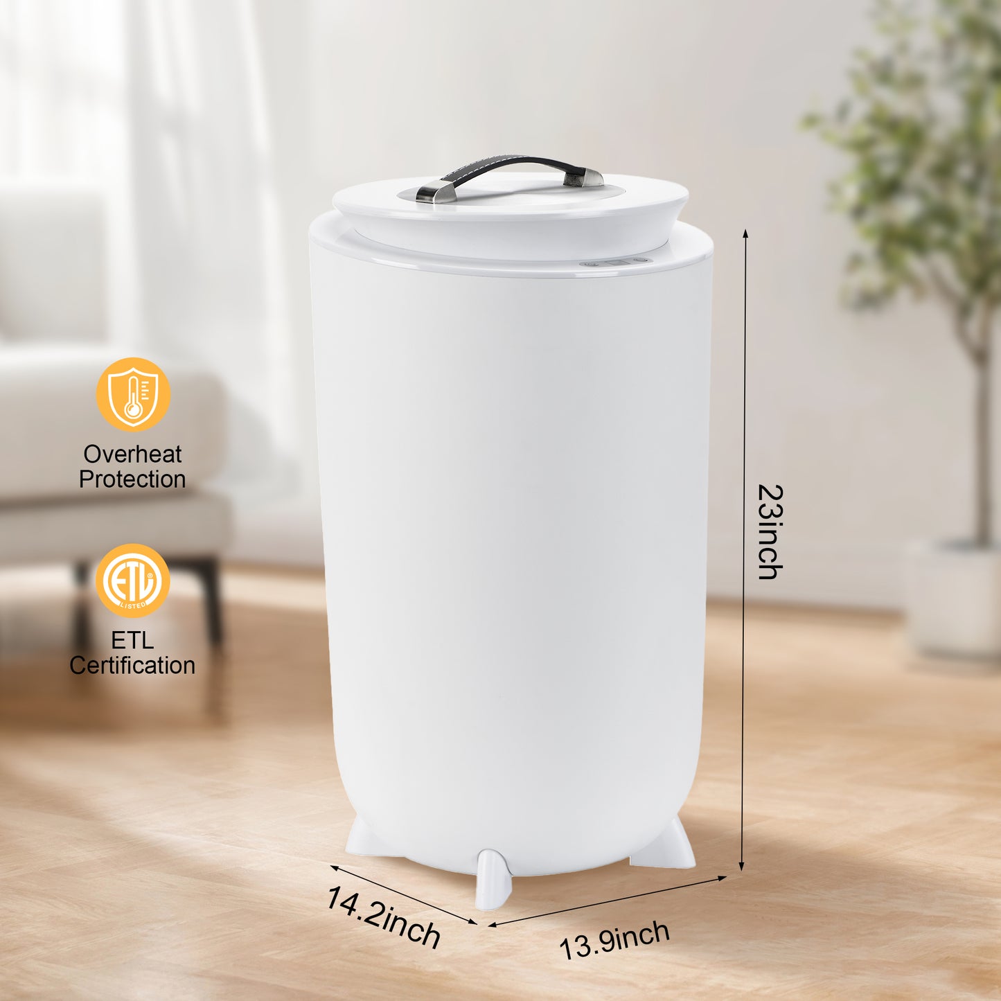 Towel Warmers for Bathroom, 35L Electric Hot Towel Warmer Bucket for Towels, Blanket