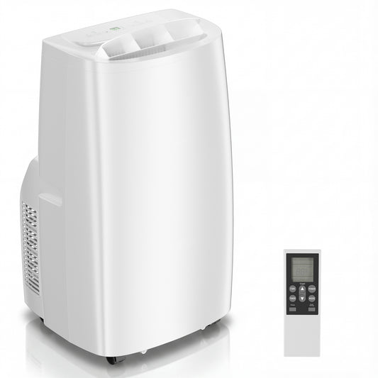 14000 BTU Portable Air Conditioner with Remote Control,3-IN-1 Portable AC Unit With Fan & Dehumidifier,Cools Up To 800 Sq.Ft For Large Room With 24H Timer And Sleep Mode