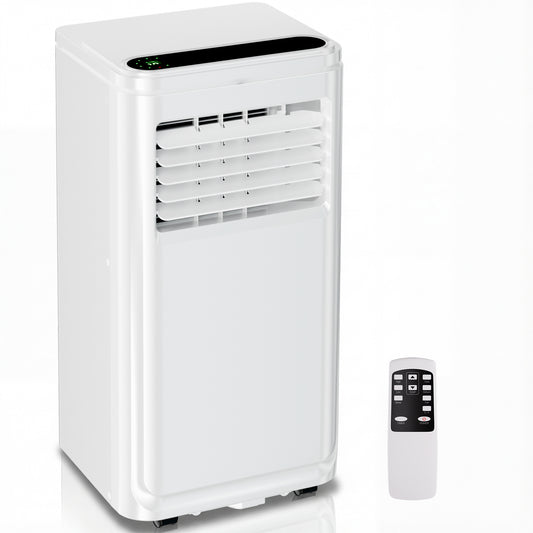 10000 BTU Portable Air Conditioner with Remote Control,3-IN-1 Portable AC Unit With Fan & Dehumidifier,Cools Up To 500 Sq.Ft For Large Room With 24H Timer And Sleep Mode