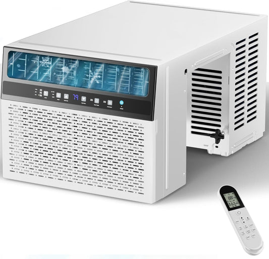 AKIRES 11000 BTU Window Air Conditioner, Coolers for Kitchen &Restaurant Use, Energy Saving