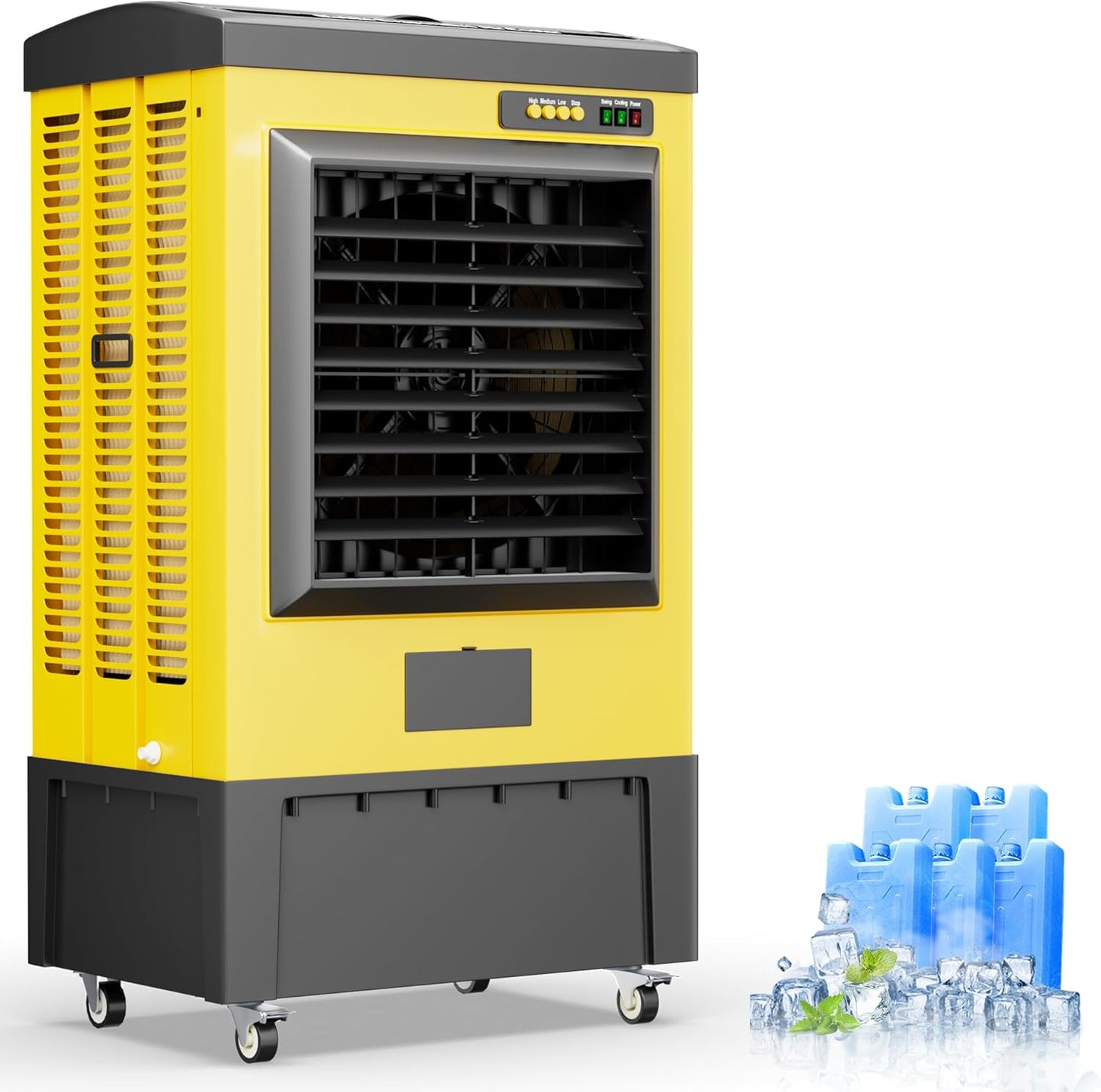 AKIRES 6400CFM Swamp Coolers ，Coolers for Kitchen & Restaurant Use(47IN)