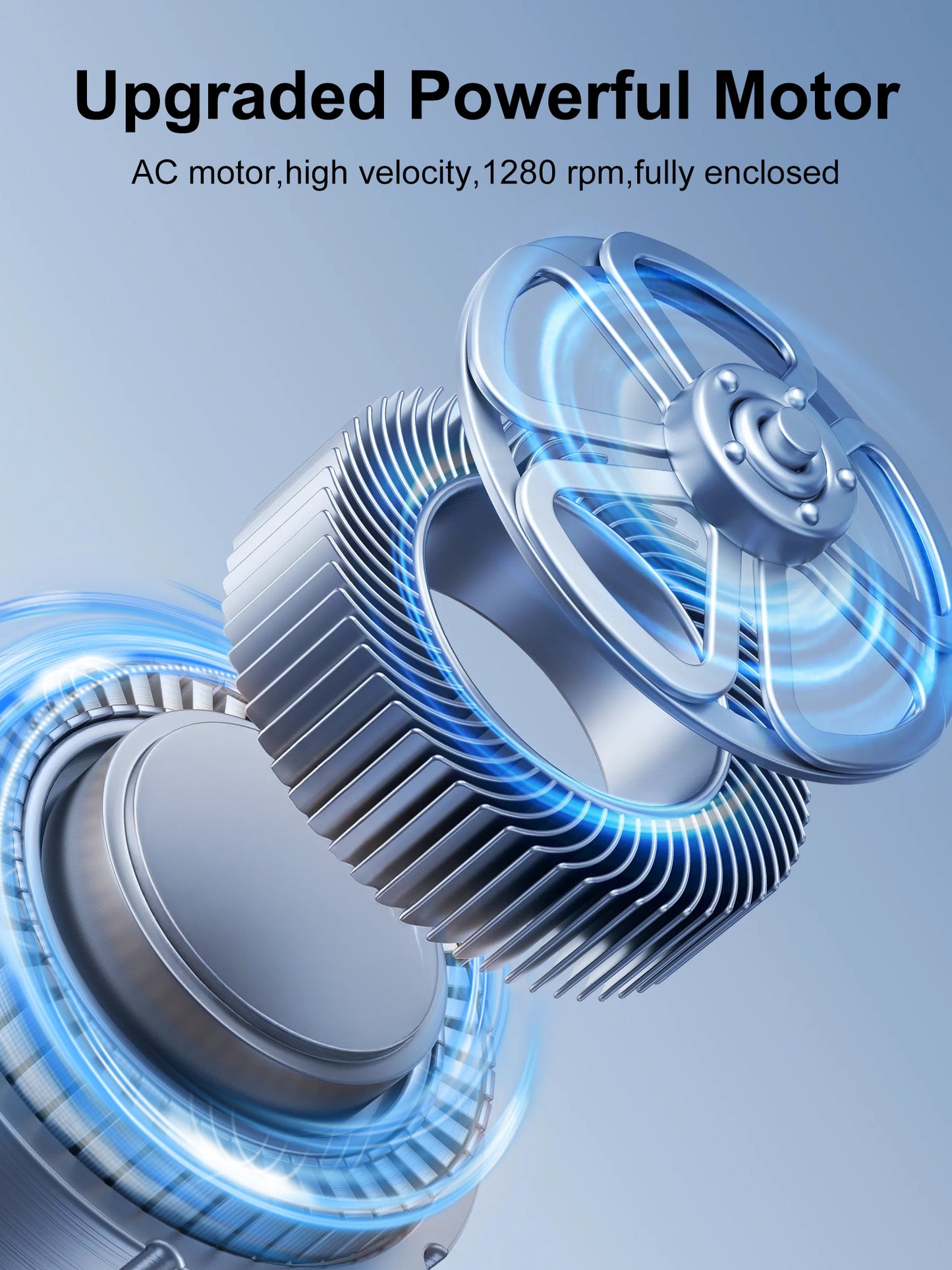 20" Oscillating Wall Mount Fan with Adjustable Tilt, 7200CFM High Velocity Wall Fan with 3 Speed, Heavy Duty Industrial Fans for Workshop