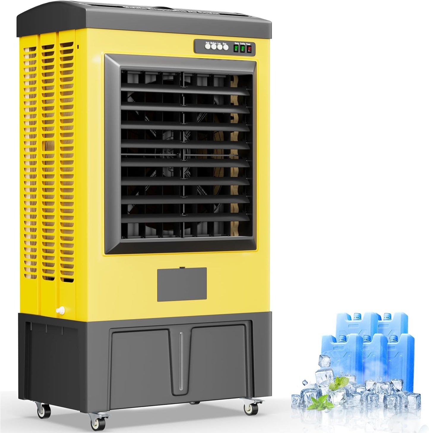 AKIRES 8800CFM Swamp Coolers,Coolers for Outdoor,Indoor Use(54IN)