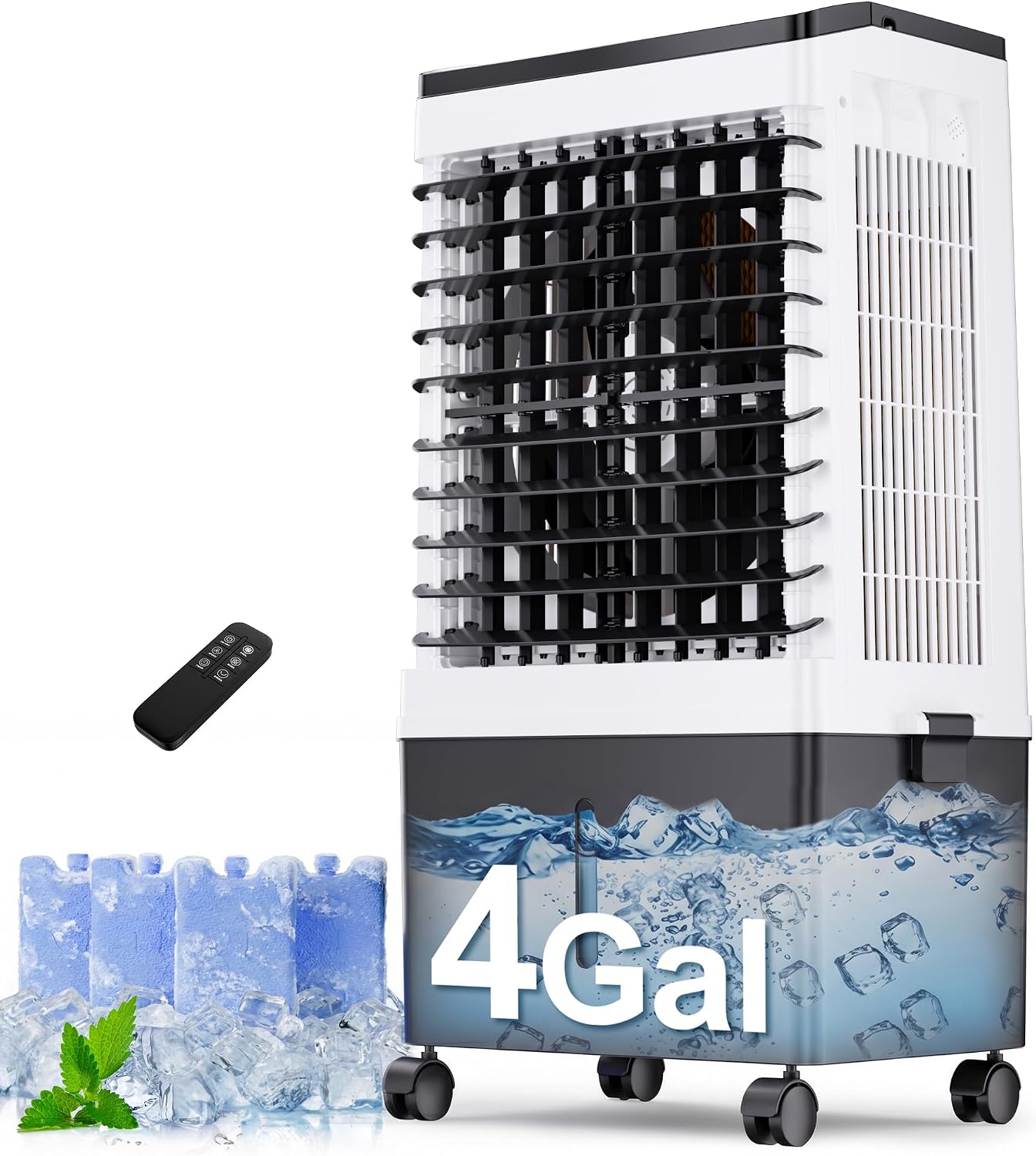 AKIRES 1777CFM Swamp Cooler,3-IN-1 Evaporative Air Cooler