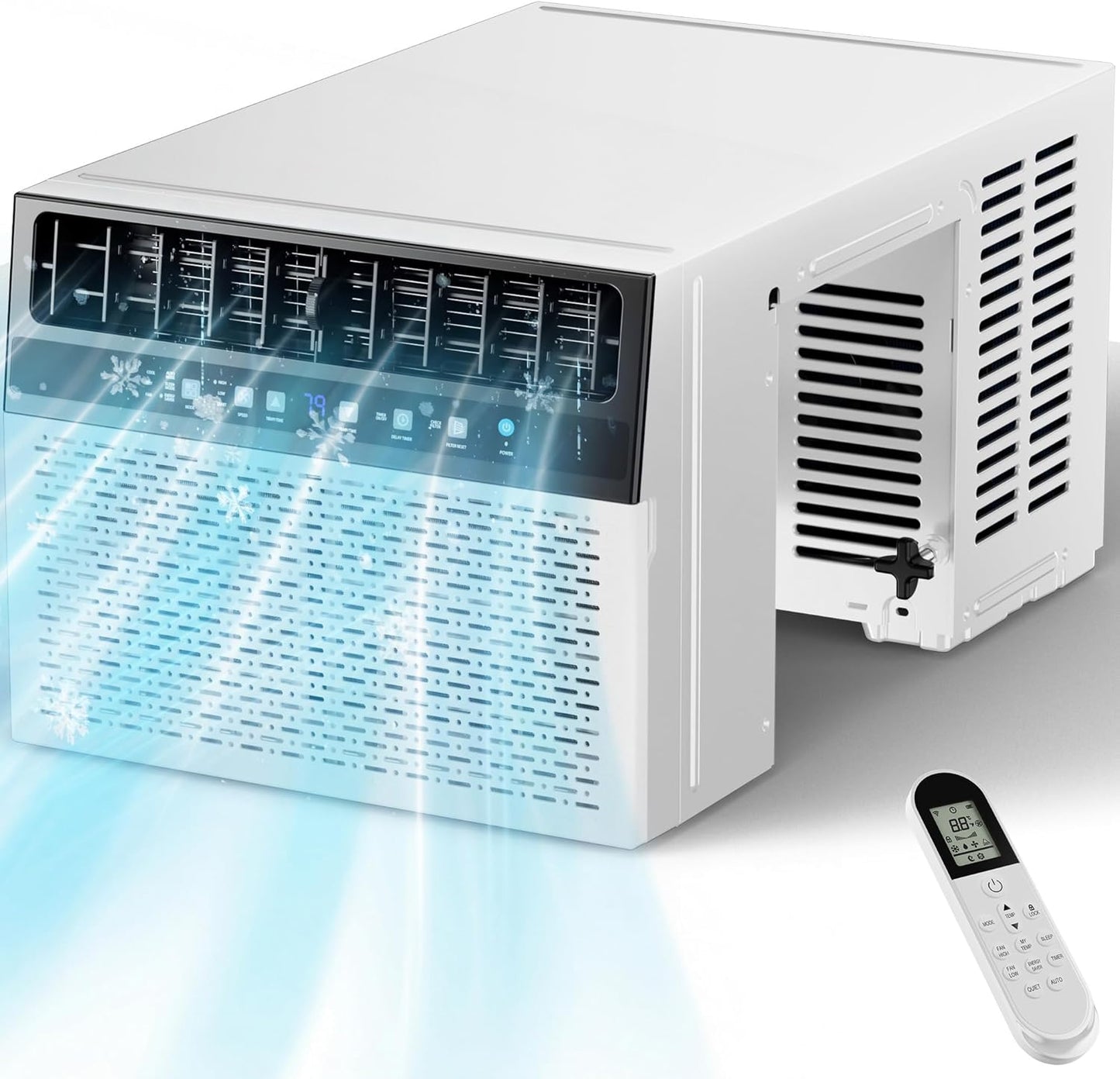 AKIRES 10000 BTU Window Air Conditioner,Coolers for Kitchen & Restaurant Use, Energy Saving,115V