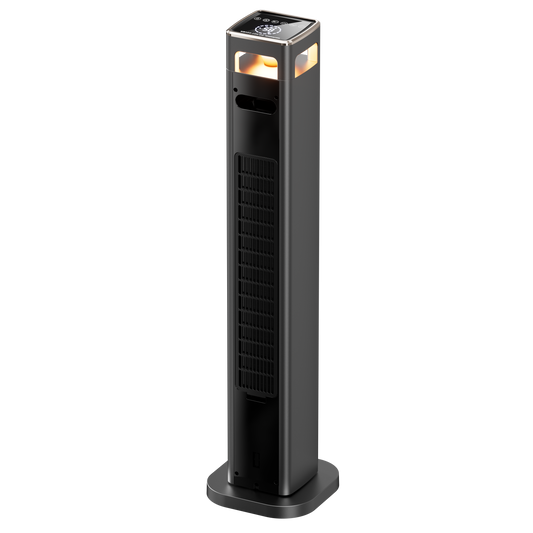 AKIRES 34IN Space Heater Large Room,1500w Space Heater For Indoor Use,120°Oscillating Tower Heater With Thermostat