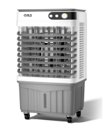 AKIRES 1800CFM Swamp Cooler,Evaporative Air Cooler with 5.3-Gal Water Tank,4 Ice Packs,Evaporative Cooler for Outdoor Patio Commercial Industrial Use (30IN)